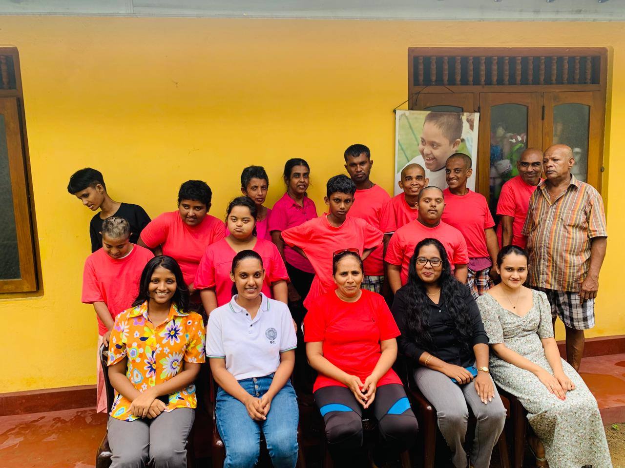 Children at Smile 'n Win Special-Needs Children's Home